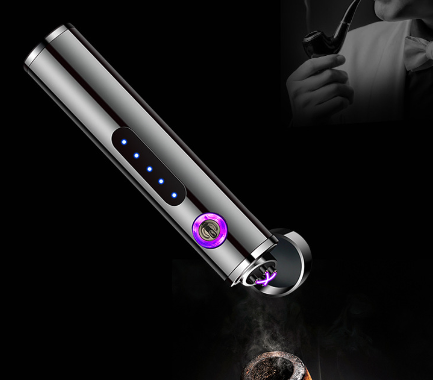 Windproof Dual Arc Plasma Rechargeable USB Lighter