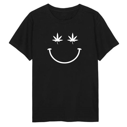 Smiley cannabis T-shirt