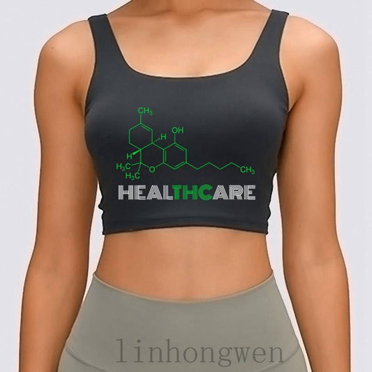 Healthcare Thc Molecule Structure Women Tank Top Breathable Vintage