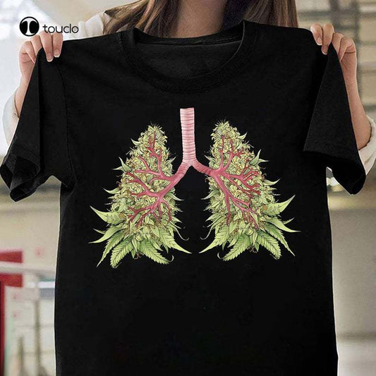 Lung Cannabis cotton T-Shirt
