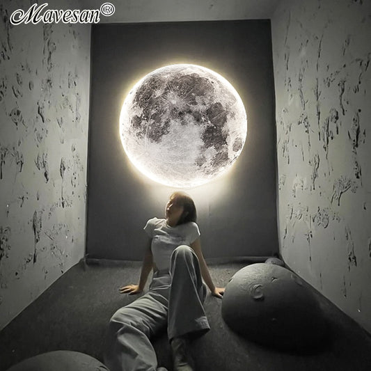 Moon LED Wall Light For Bedroom, Foyer, Living Room, Indoor Home Lights