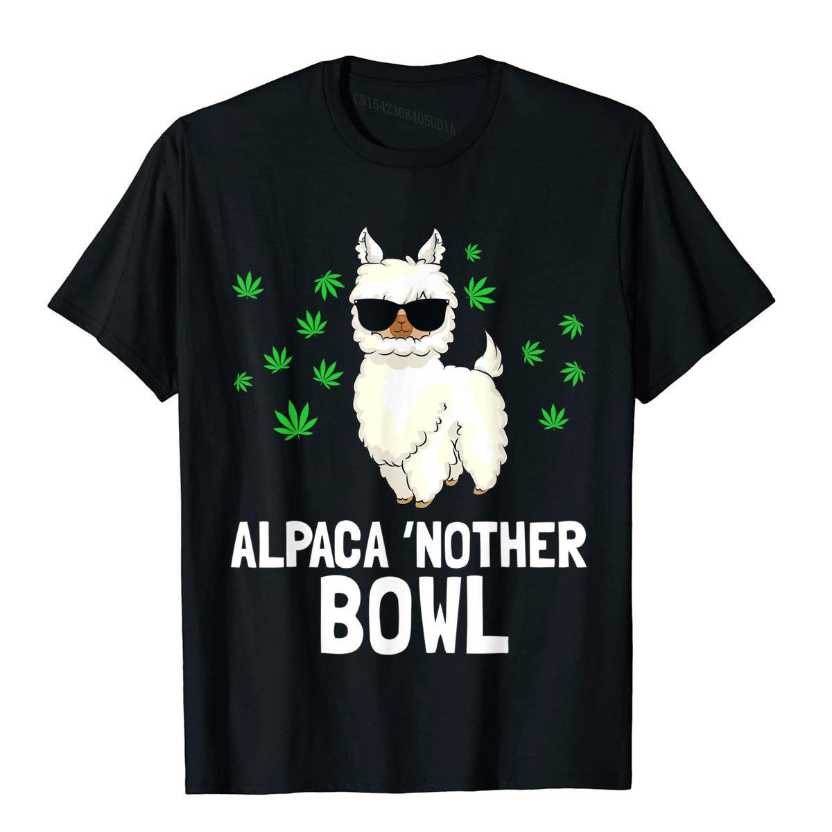 Alpaca 'Nother Bowl Funny Marijuana T-Shirt