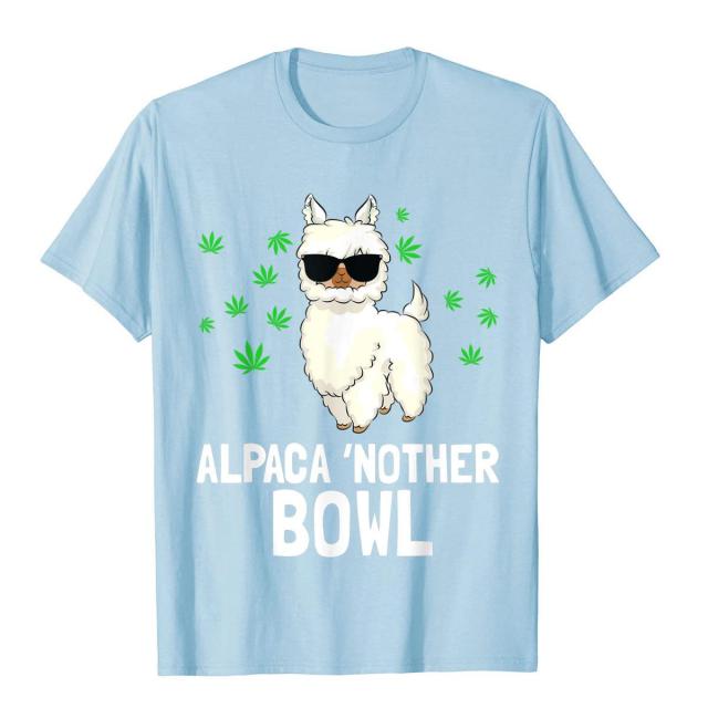 Alpaca 'Nother Bowl Funny Marijuana T-Shirt